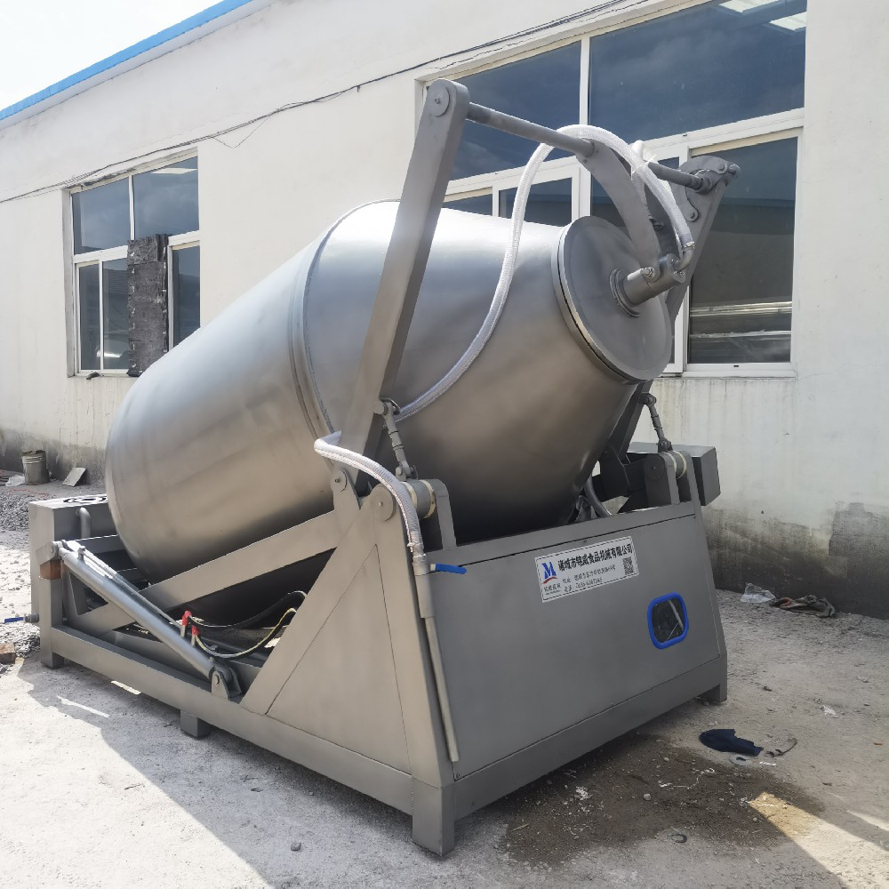 臥式傾斜液壓升降滾揉機(jī)